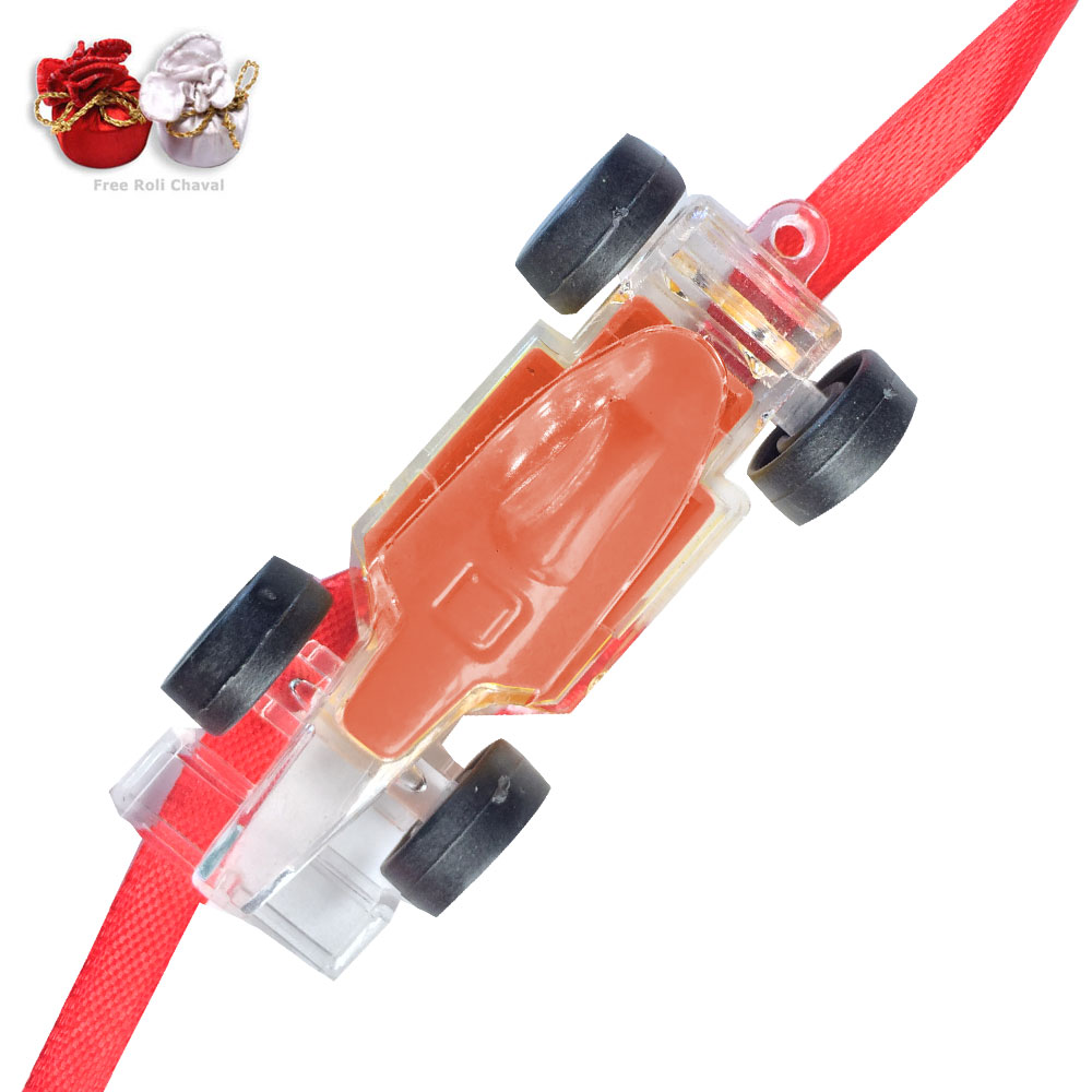 Lightning Formula Racing Car Rakhi